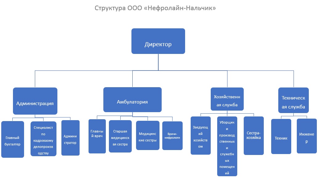 Структура организации
